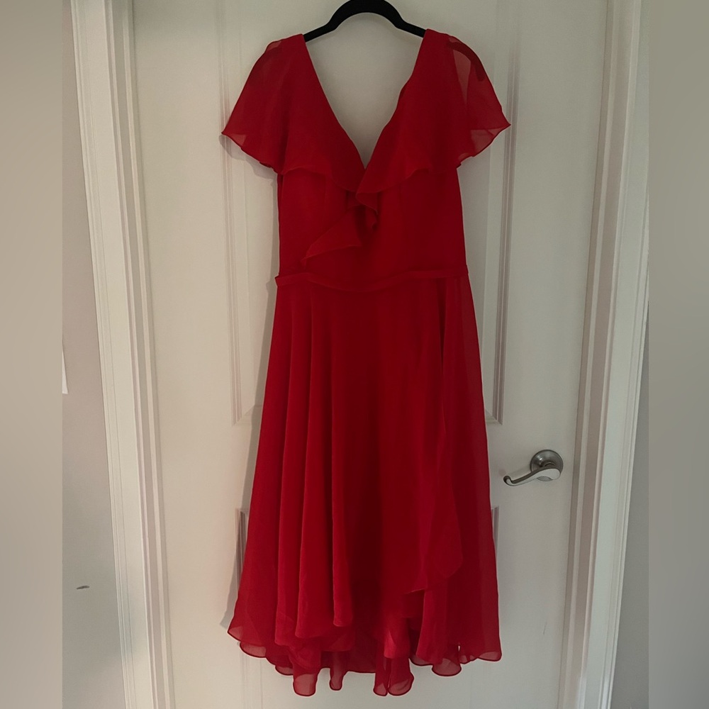 JJ’s House red special occasion dress